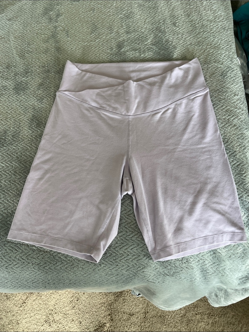 Old Navy Lavender High-Rise Bike Shorts